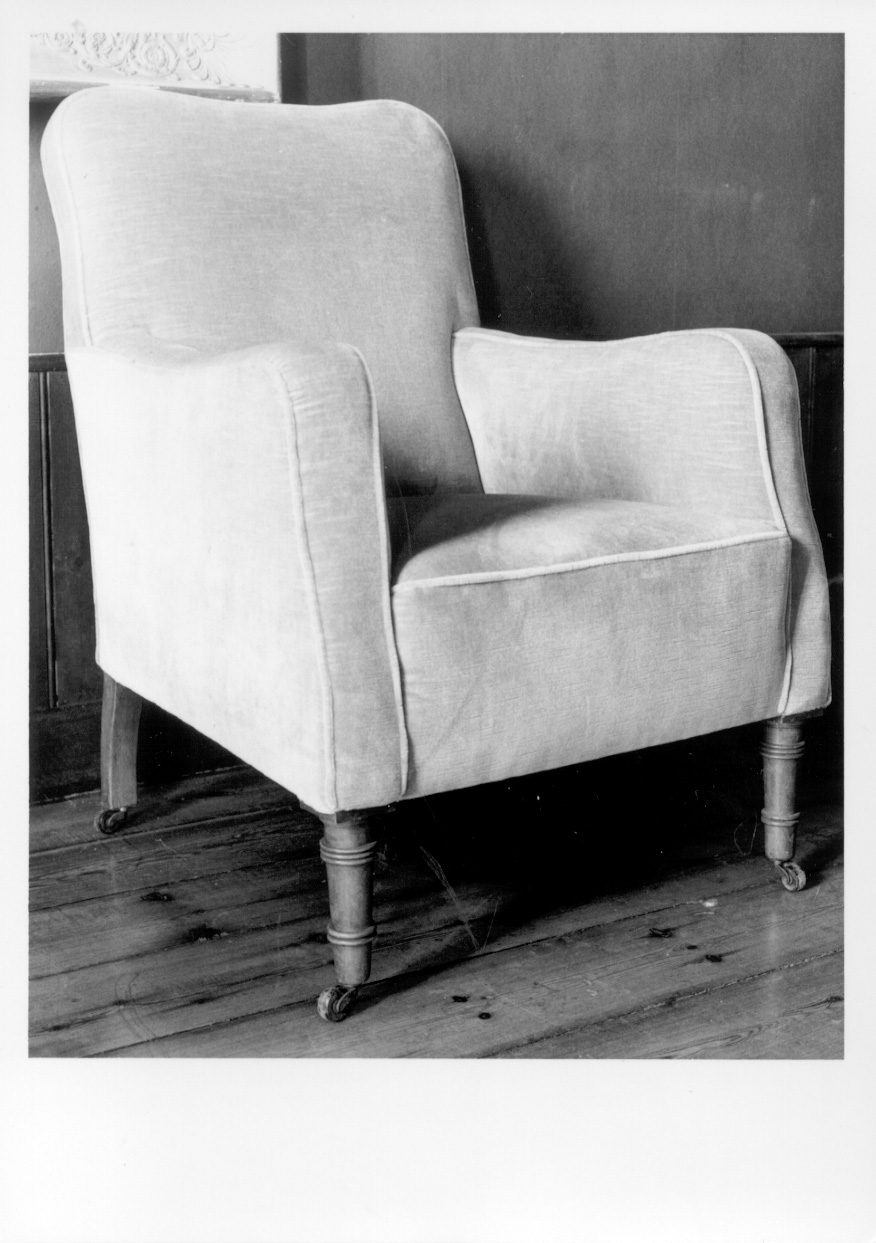 poltrona, serie - ambito piemontese (prima metà sec. XX)