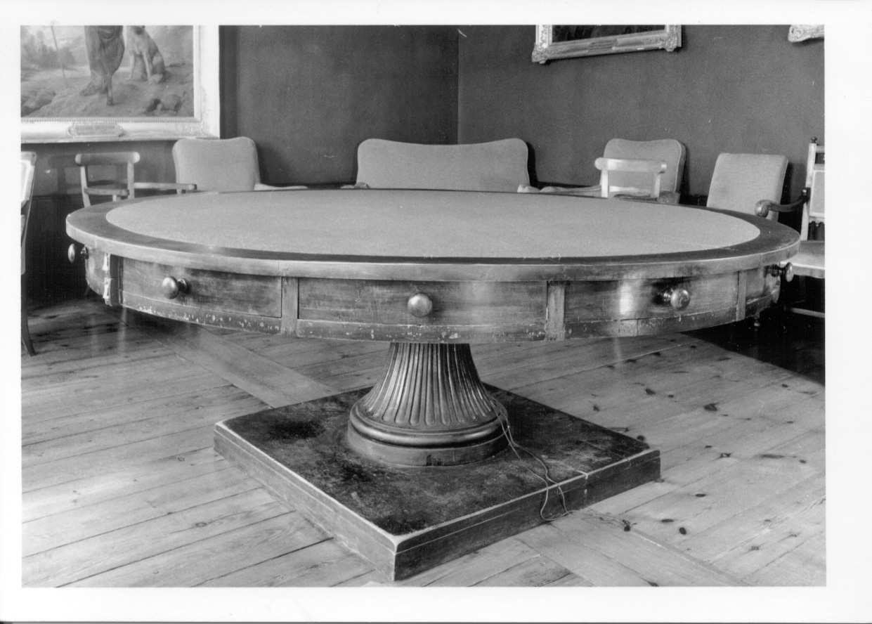 tavolo, opera isolata - ambito piemontese (fine sec. XIX)