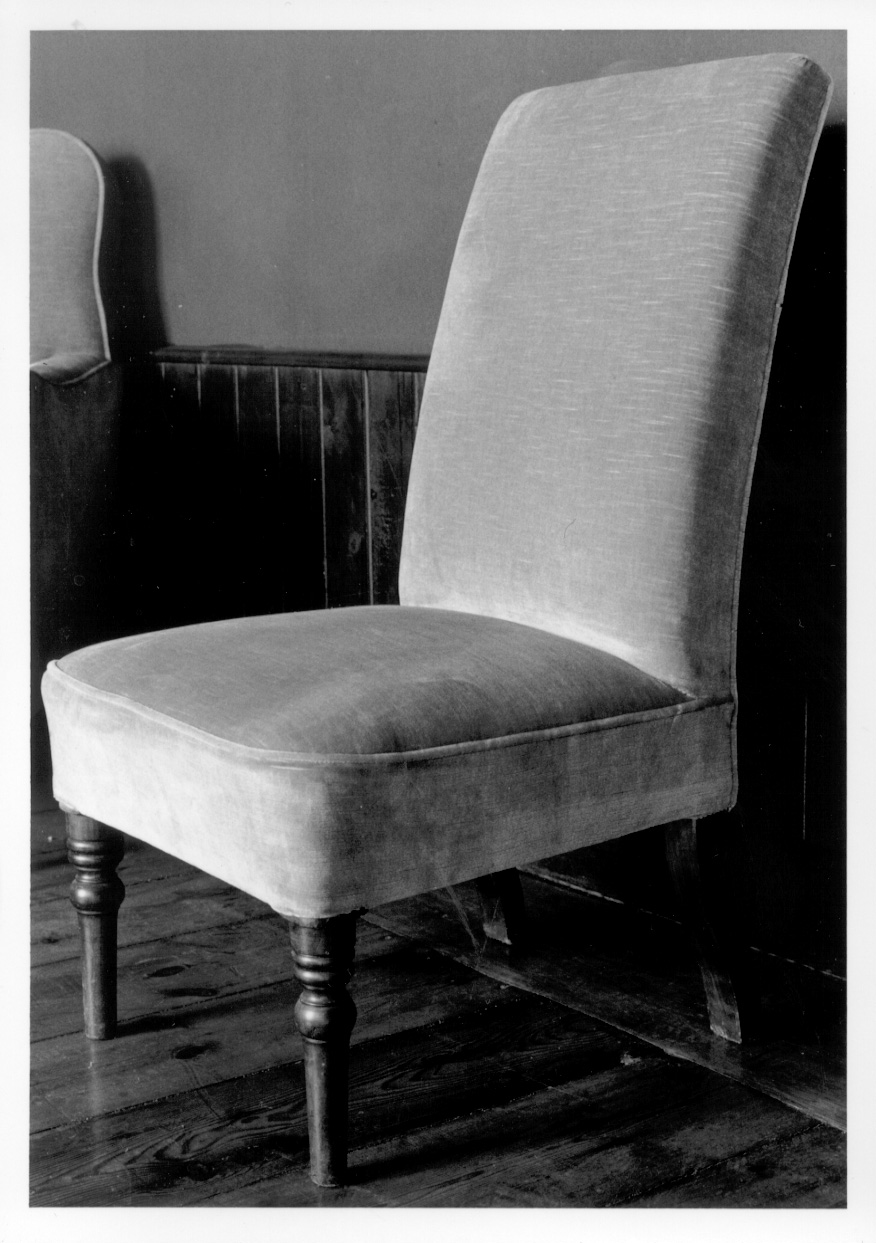 poltroncina, serie - ambito piemontese (fine/inizio secc. XIX/ XX)