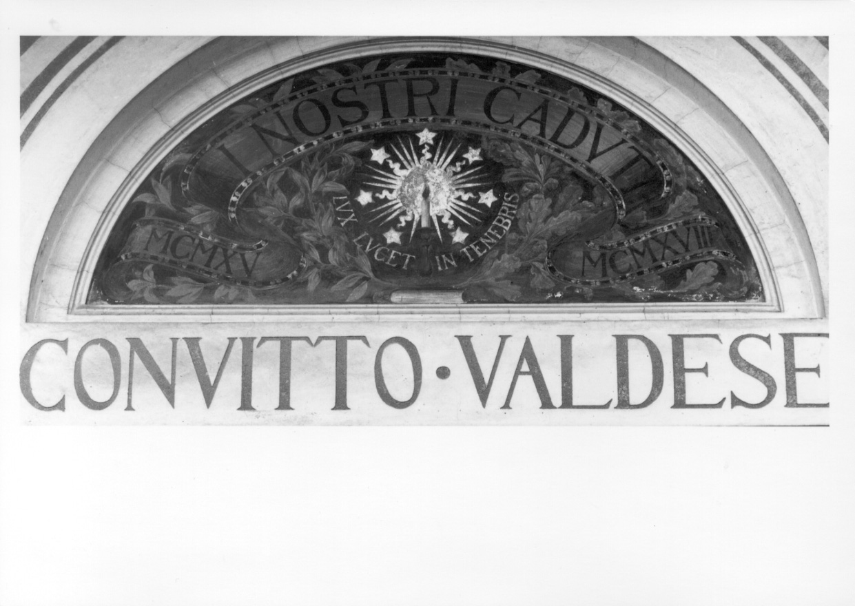 iscrizione (dipinto, opera isolata) - ambito piemontese (primo quarto sec. XX)