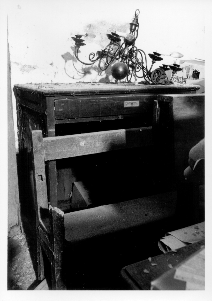 cattedra, opera isolata - ambito piemontese (prima metà sec. XX)