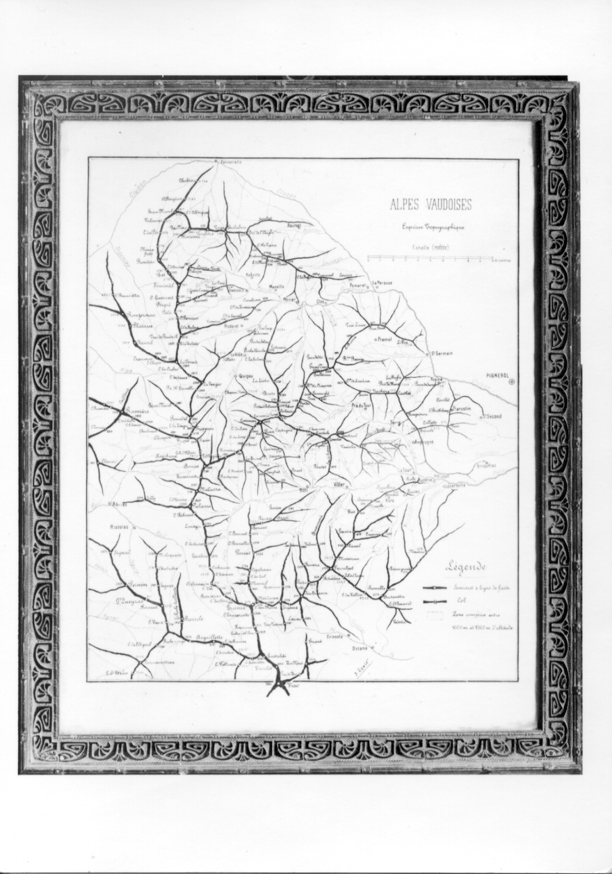 MOTIVI DECORATIVI VEGETALI STILIZZATI (cornice, opera isolata) - ambito piemontese (primo quarto sec. XX)