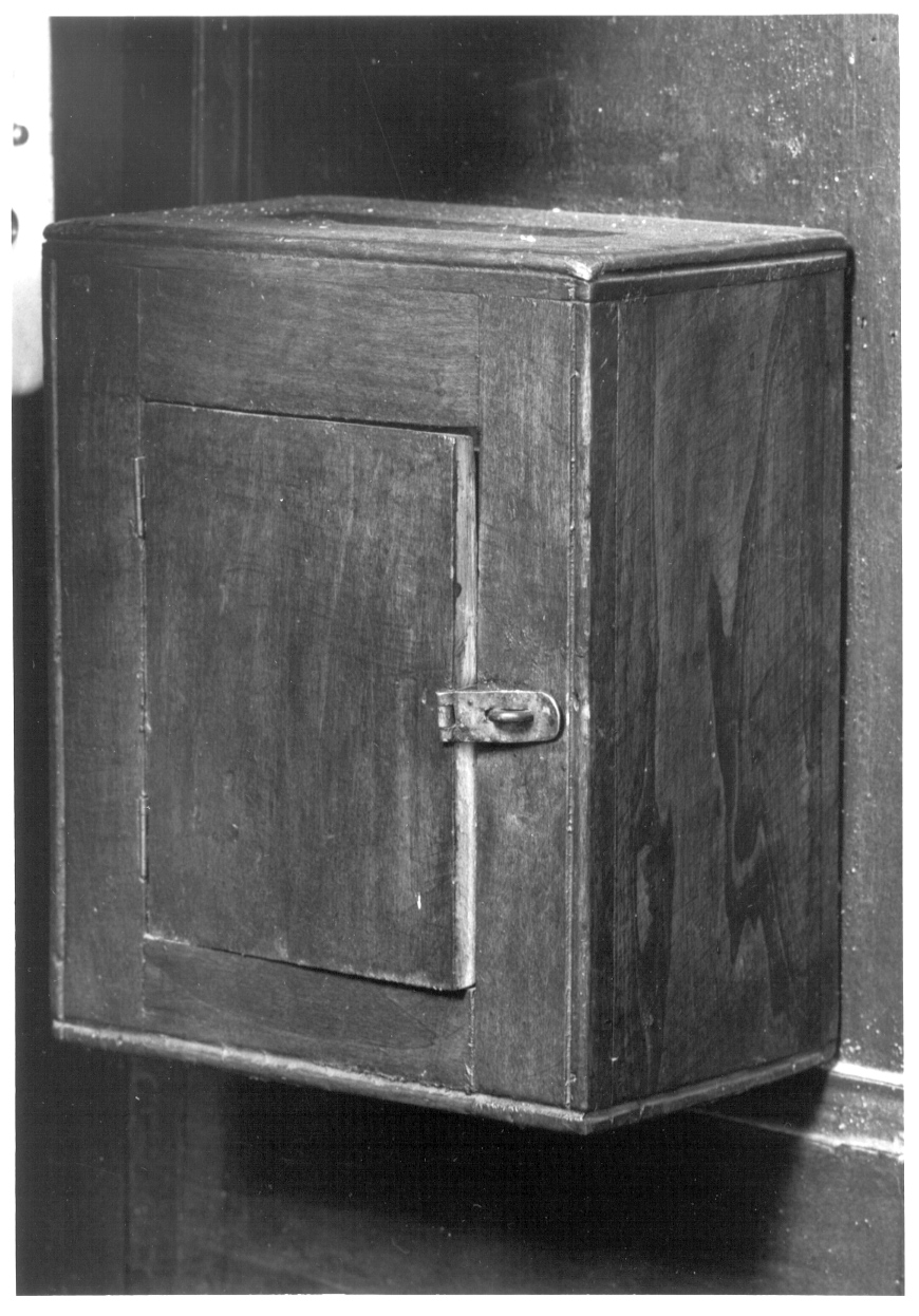 bussolotto per elemosine, opera isolata - ambito piemontese (seconda metà sec. XIX)