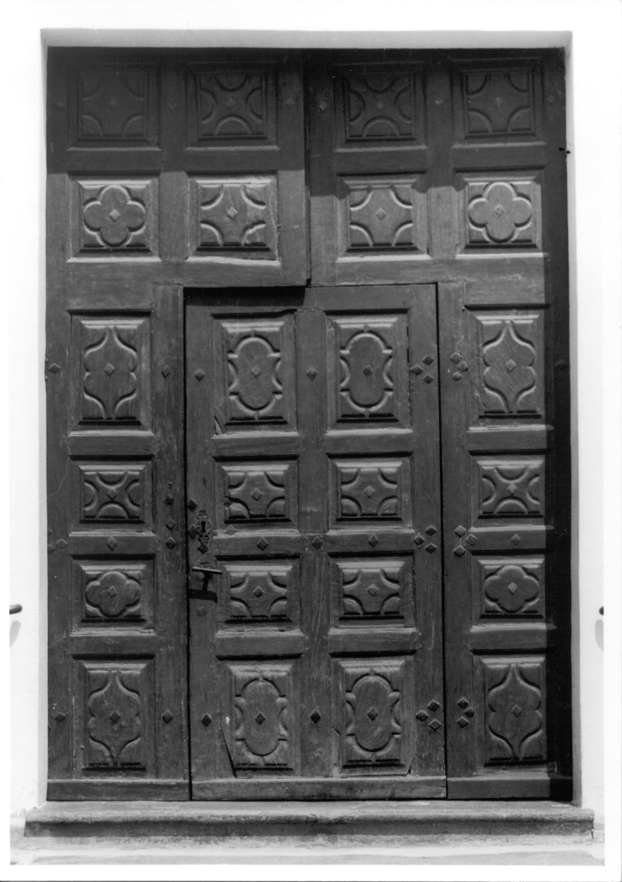 porta, opera isolata - ambito piemontese (inizio sec. XVIII)