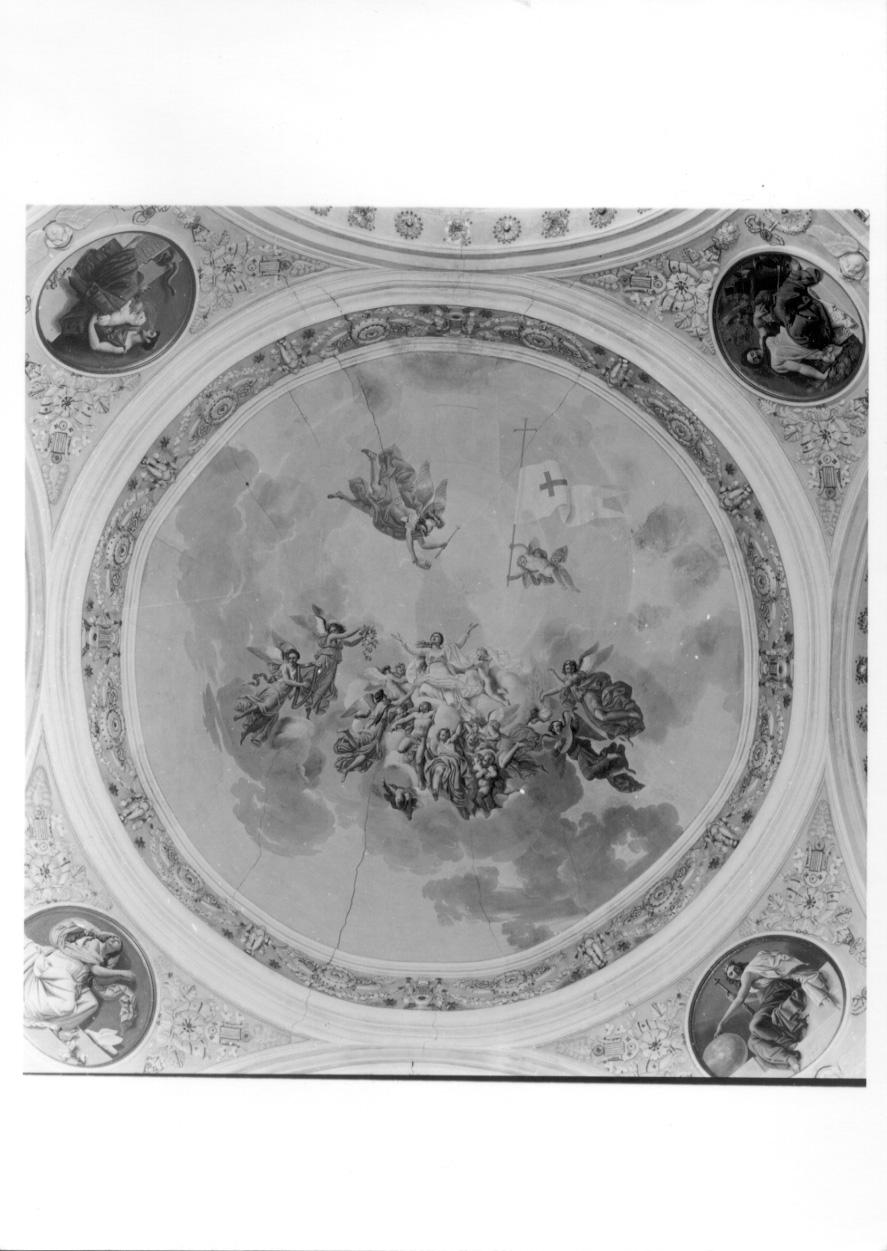 assunzione della Madonna (dipinto, opera isolata) di Comerio Agostino (sec. XIX)