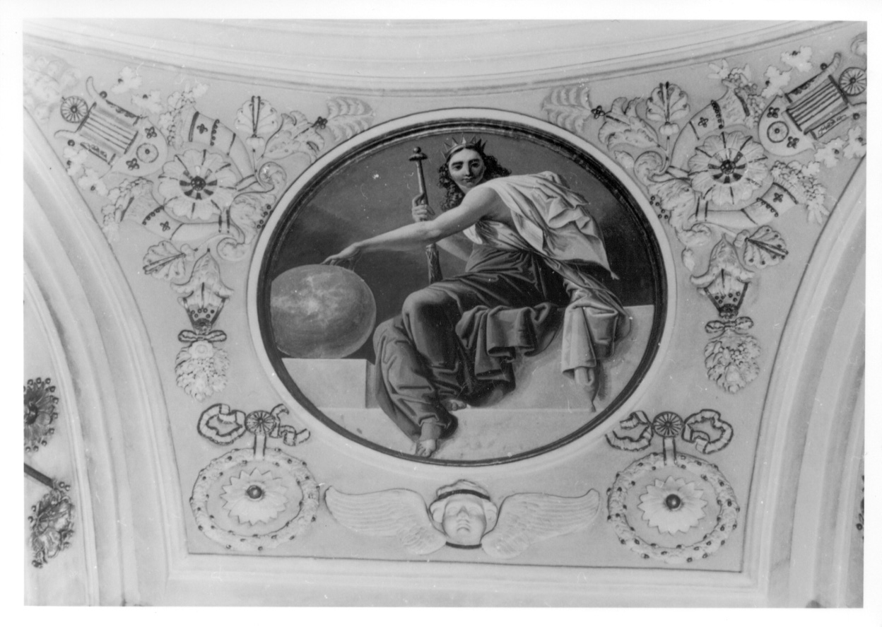 allegoria della Potenza (dipinto, opera isolata) di Comerio Agostino (sec. XIX)