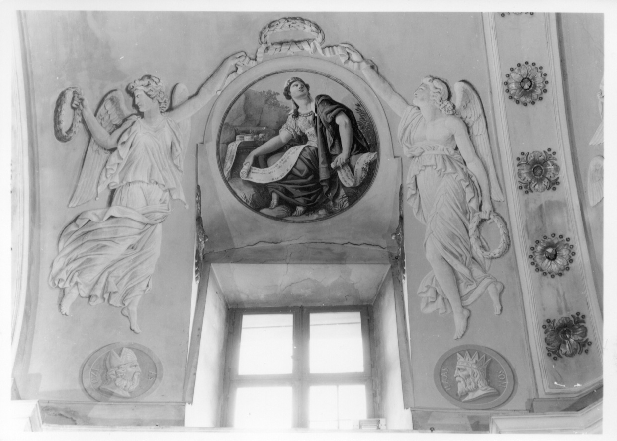 Sibilla Libica (dipinto, complesso decorativo) di Comerio Agostino (primo quarto sec. XIX)