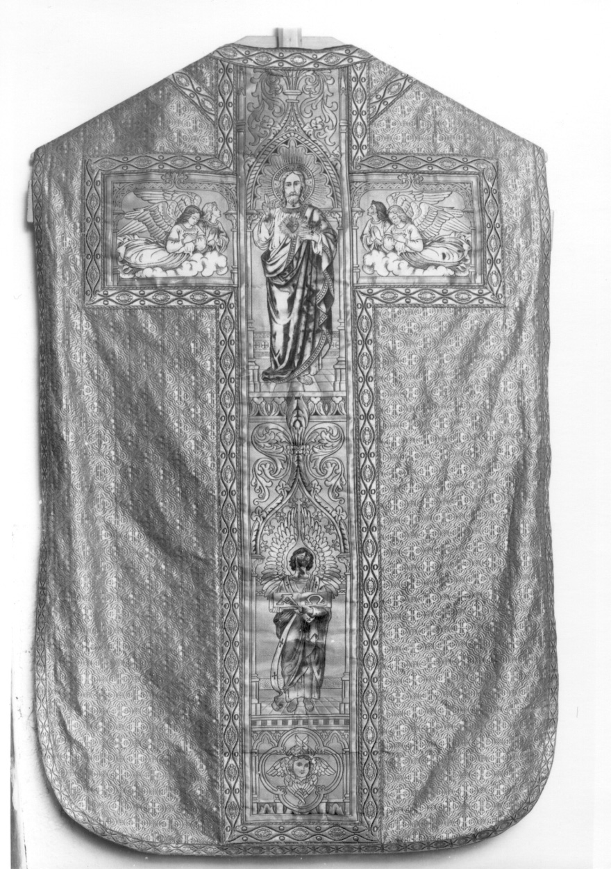 paramento liturgico, insieme - manifattura torinese (secondo quarto sec. XX)