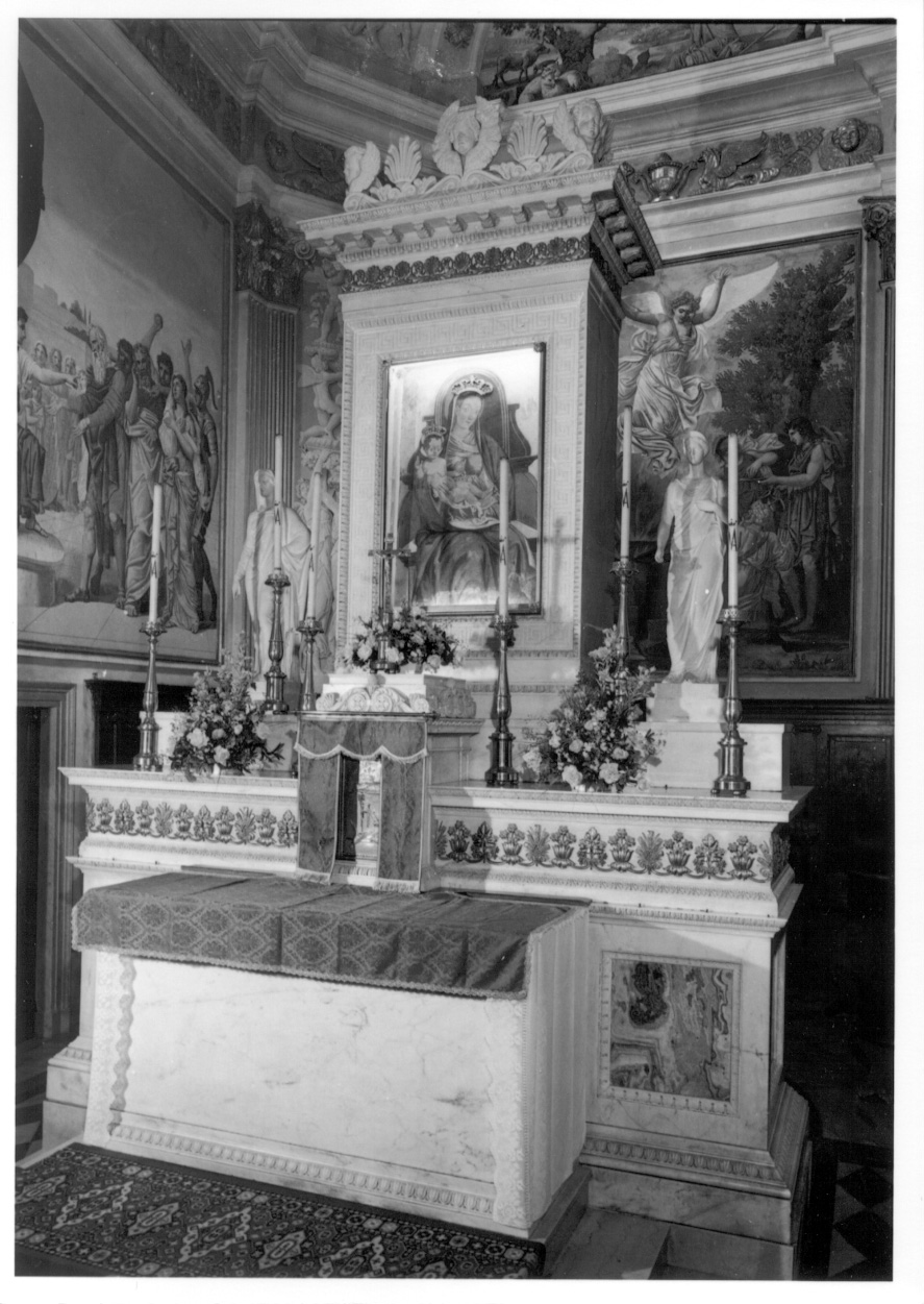 altare, opera isolata di Alvisetti Giulio (secondo quarto sec. XIX)