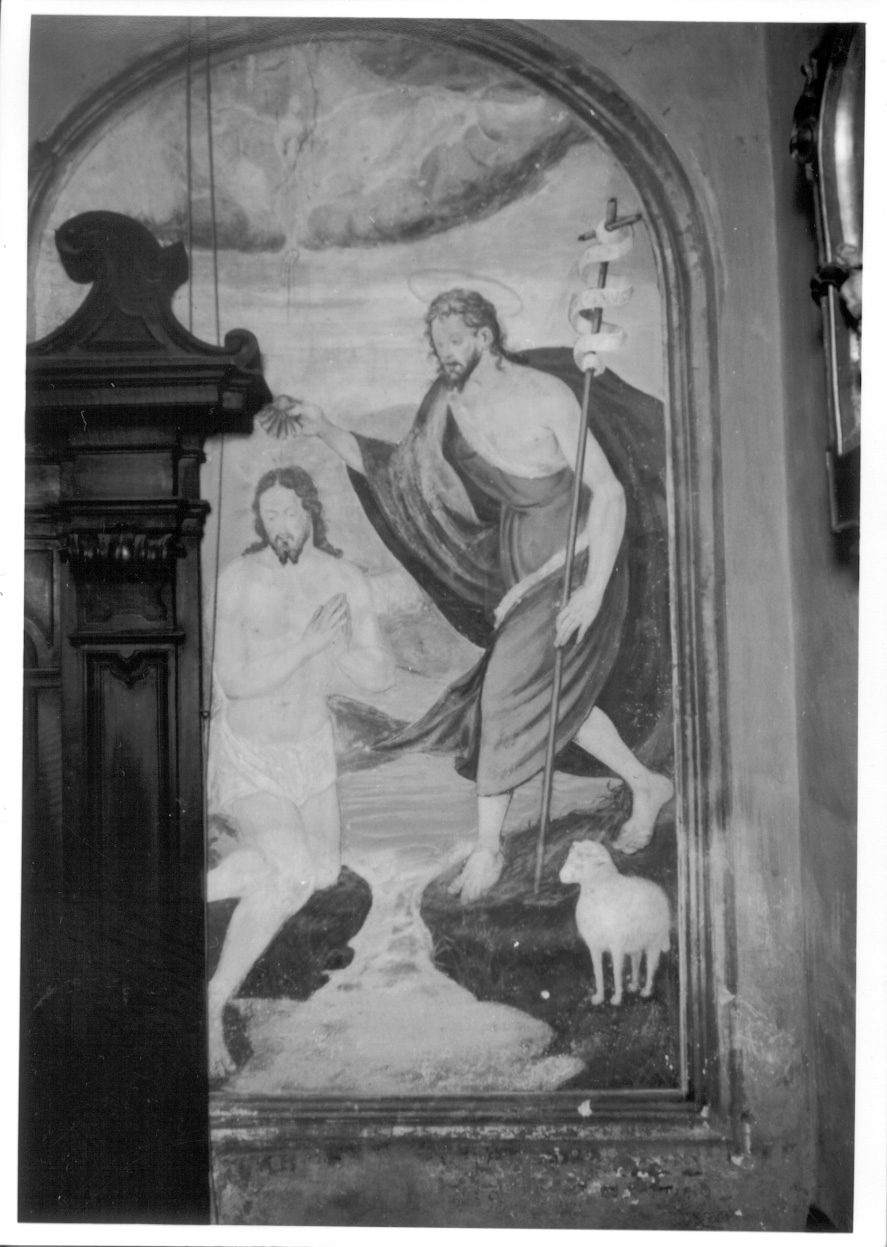 battesimo di Cristo (dipinto, opera isolata) di Monti Giacomo Filippo (e aiuti) (prima metà sec. XVII)