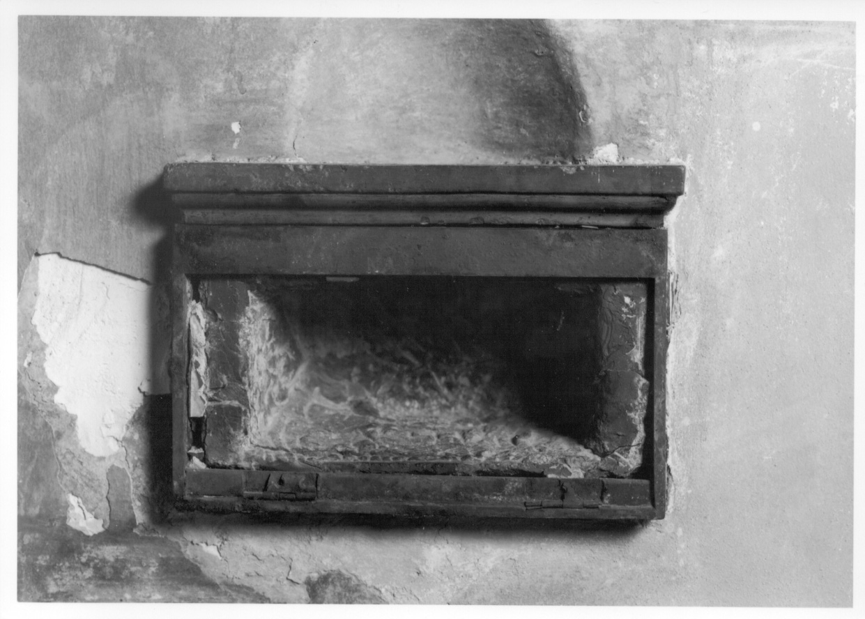 cassetta per elemosine, opera isolata - bottega cusiana (sec. XIX)