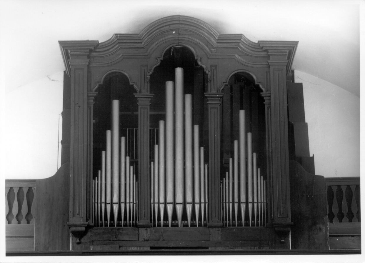 cassa d'organo, opera isolata di Casalegra Giovanni (terzo quarto sec. XVIII)