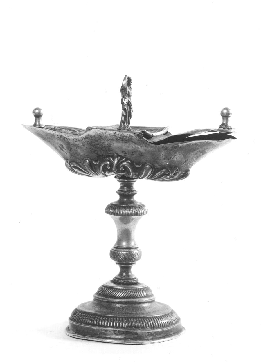 navicella portaincenso, opera isolata - ambito novarese (ultimo quarto, seconda metà sec. XVIII, sec. XIX)
