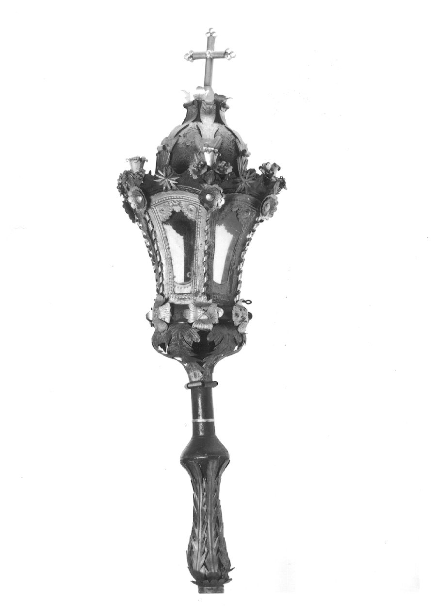 lanterna processionale, serie - ambito novarese (fine/inizio secc. XVIII/ XIX)