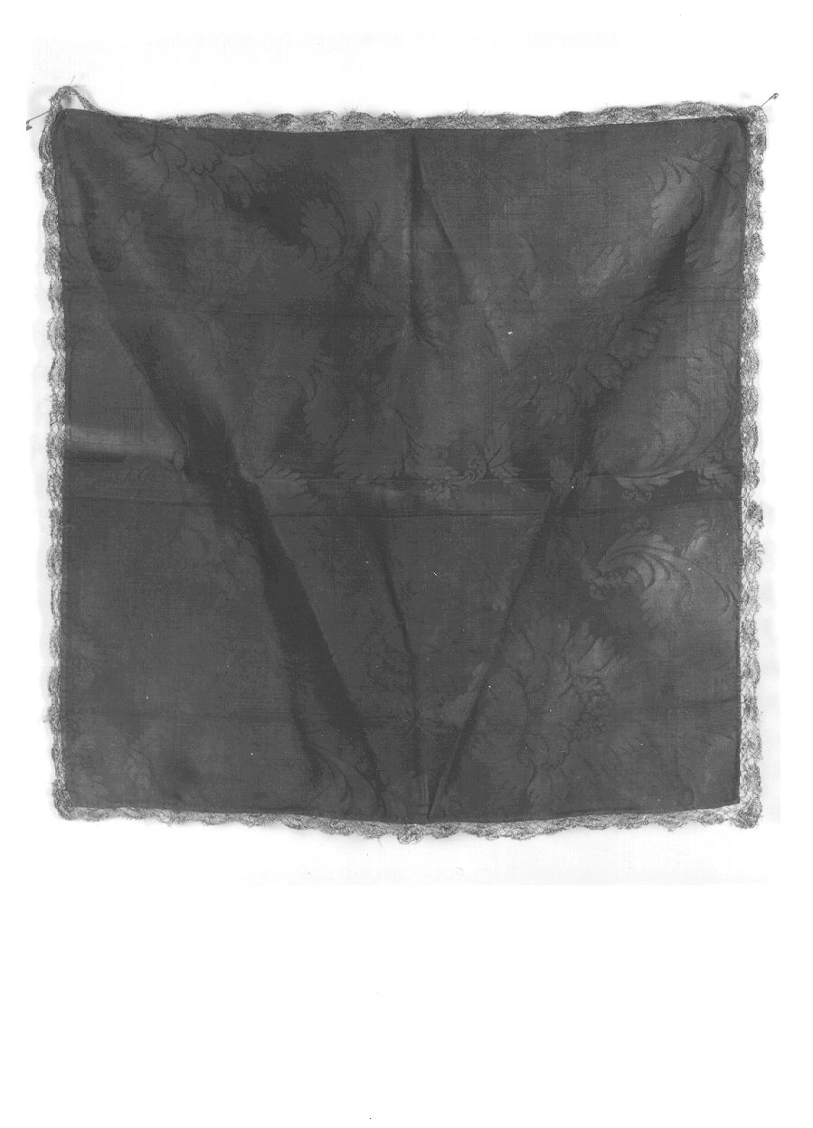 velo di calice, elemento d'insieme - manifattura italiana (seconda metà sec. XVIII)