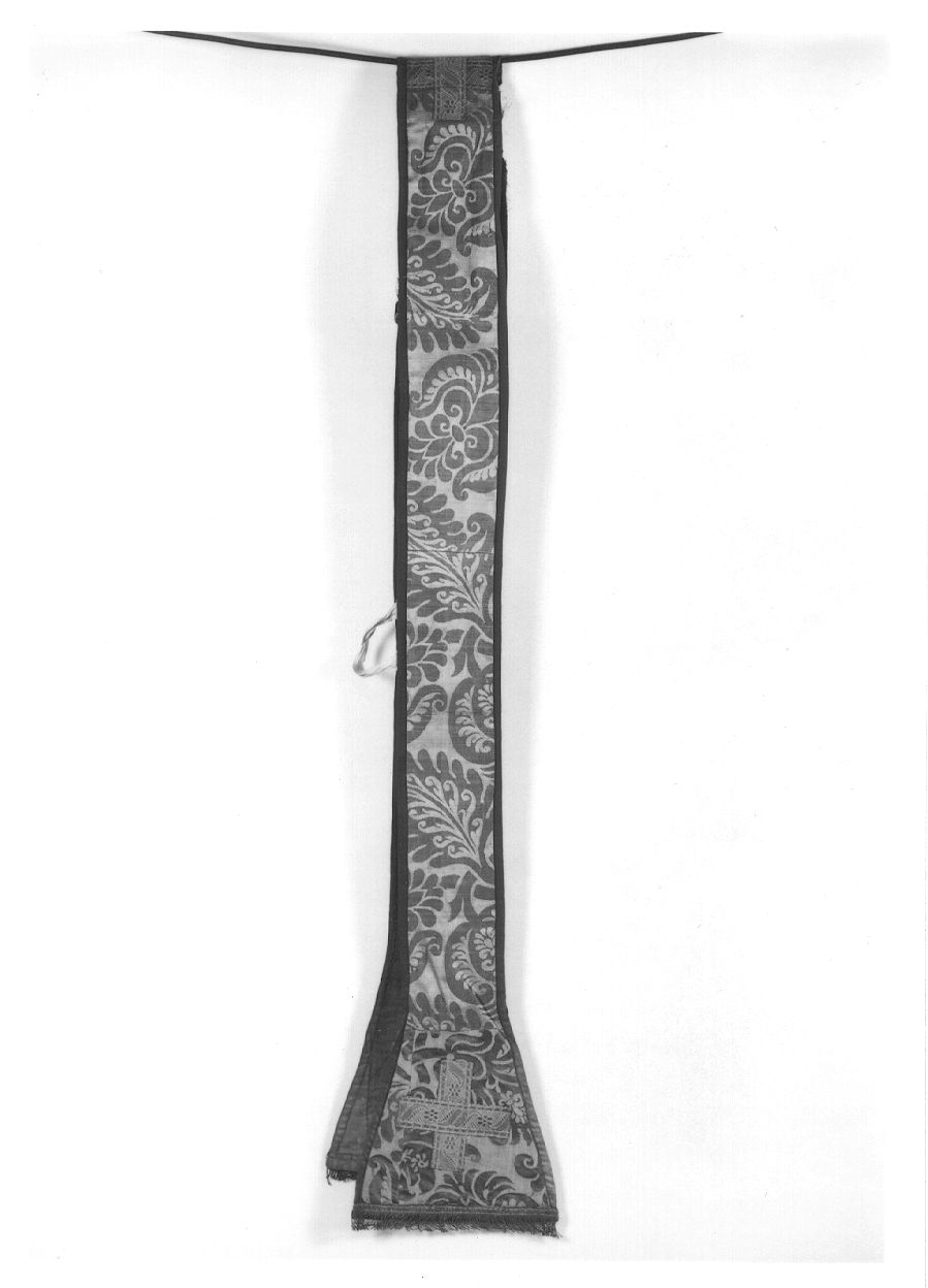 stola, opera isolata - manifattura genovese (?) (prima metà sec. XVII)