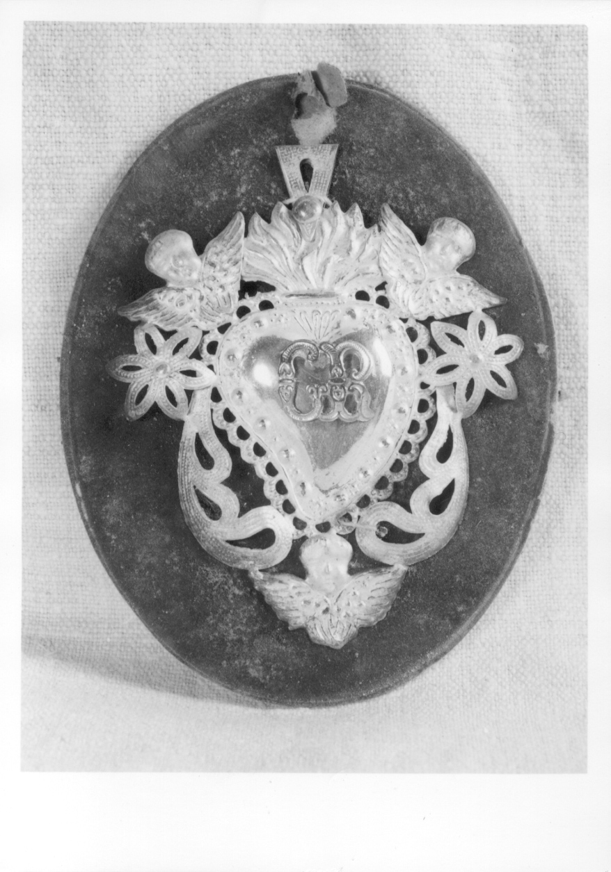 Sacro Cuore di Gesù (ex voto, opera isolata) - ambito piemontese (seconda metà sec. XIX)