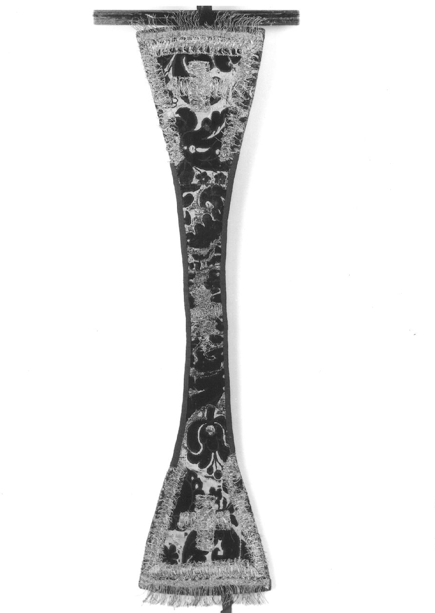 manipolo, elemento d'insieme - manifattura italiana (fine/inizio secc. XVII/ XVIII)