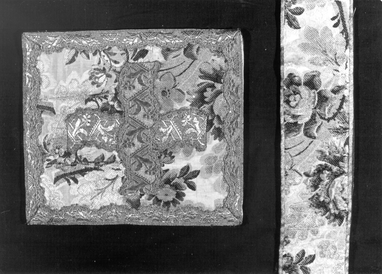 stola, elemento d'insieme - manifattura lionese (terzo quarto sec. XVIII)