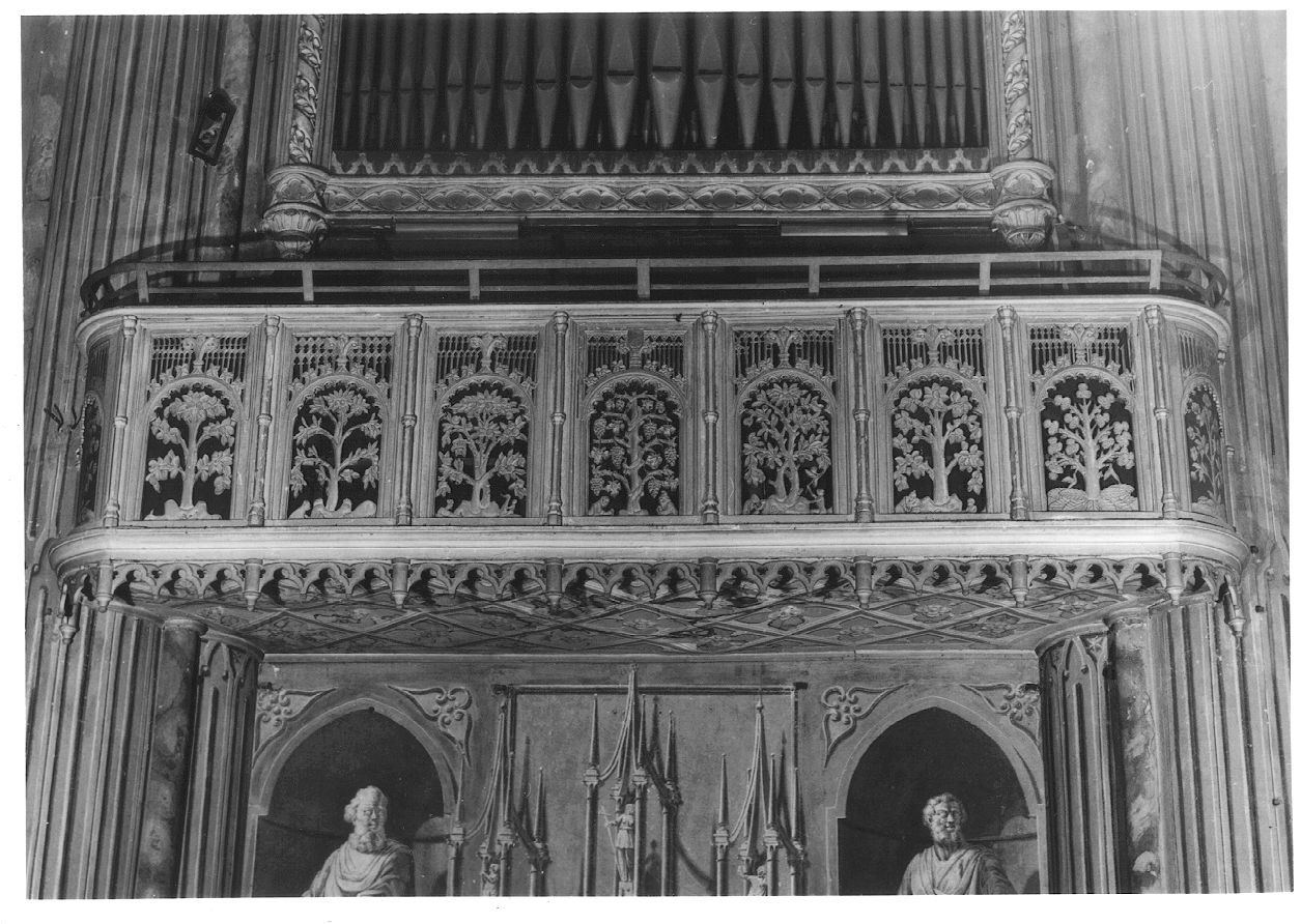 cantoria, elemento d'insieme di Del Maino Giacomo (ultimo quarto sec. XV)