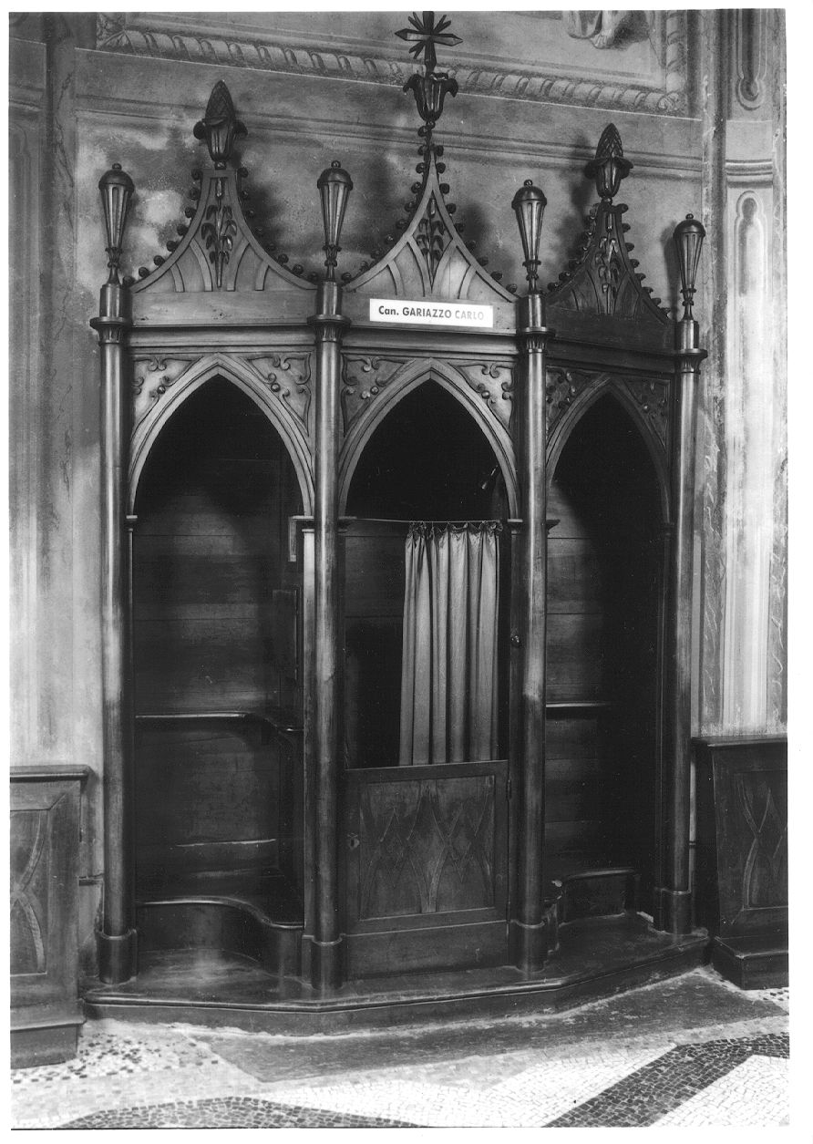 confessionale, serie di Vigliani Lorenzo (sec. XIX)