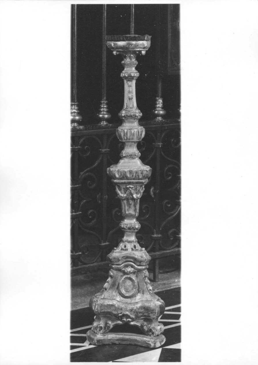 candeliere, serie - ambito piemontese (fine/inizio secc. XVIII/ XIX)