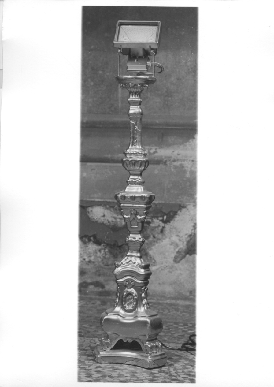 candeliere, serie - ambito piemontese (fine/inizio secc. XVIII/ XIX)