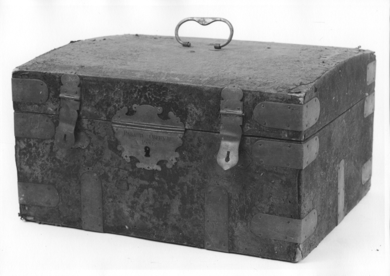 cassetta, opera isolata - ambito francese (fine/inizio secc. XVIII/ XIX)