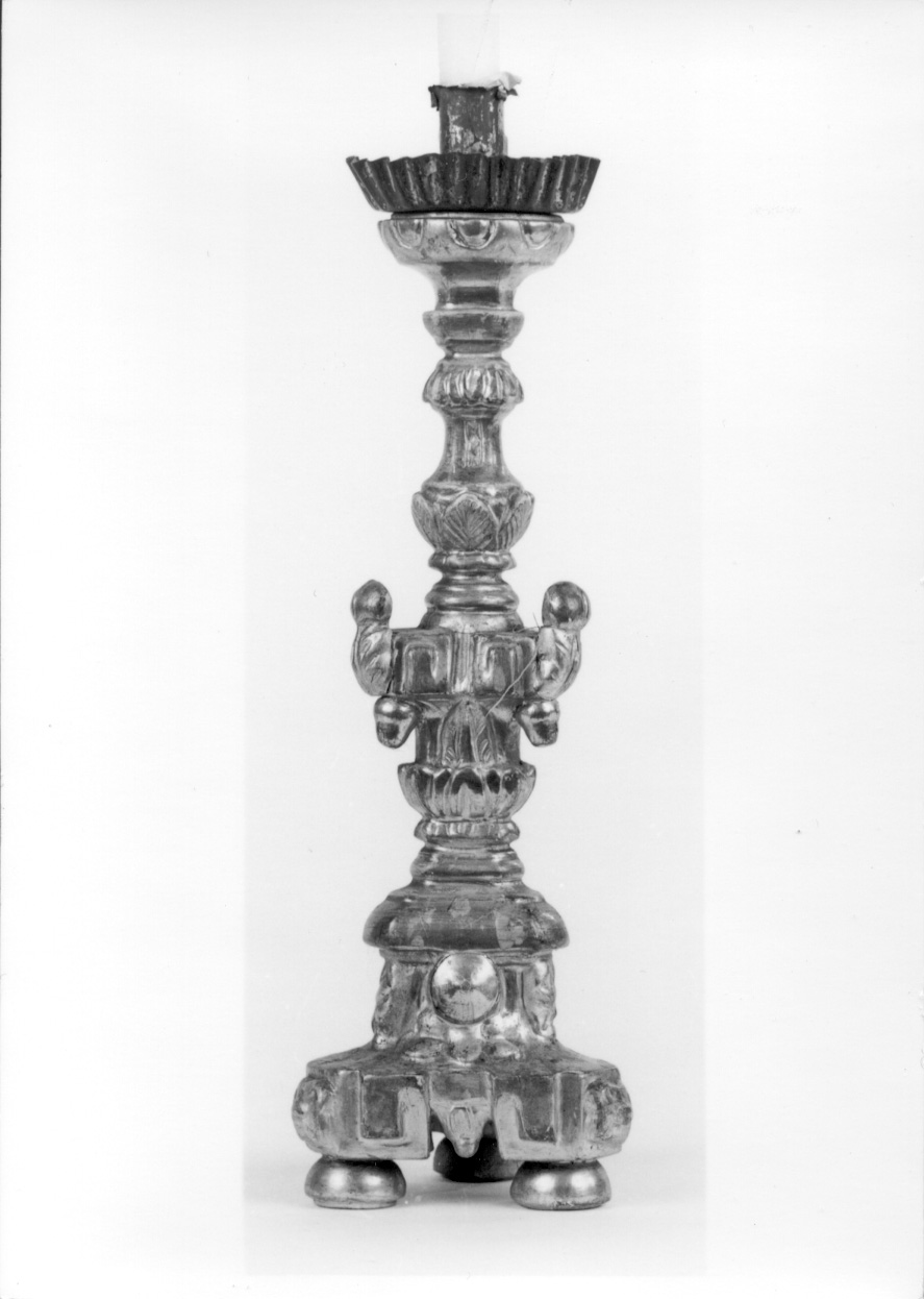 candeliere, serie - ambito biellese (prima metà sec. XIX)