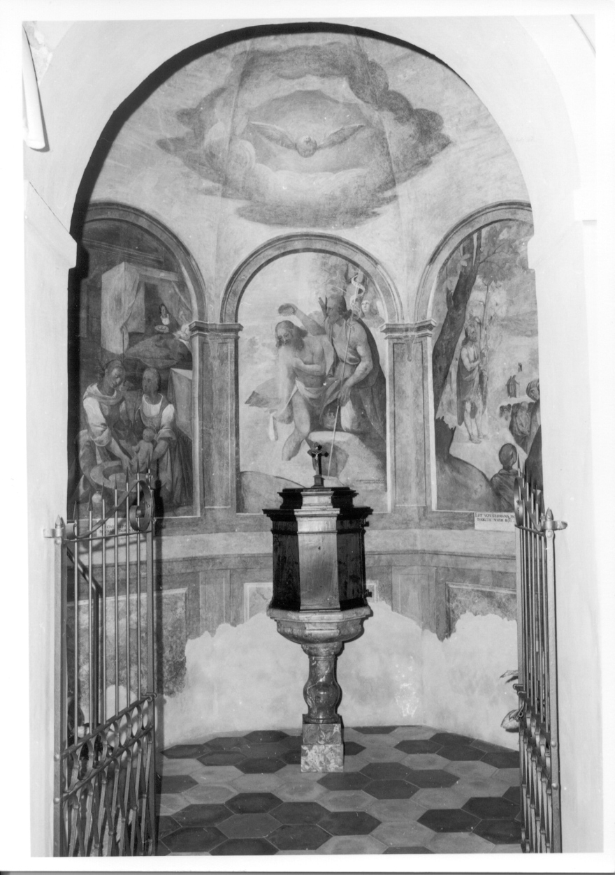 storie della vita di San Giovanni Battista (dipinto, ciclo) di Martinolio Cristoforo detto Rocca (primo quarto sec. XVII)