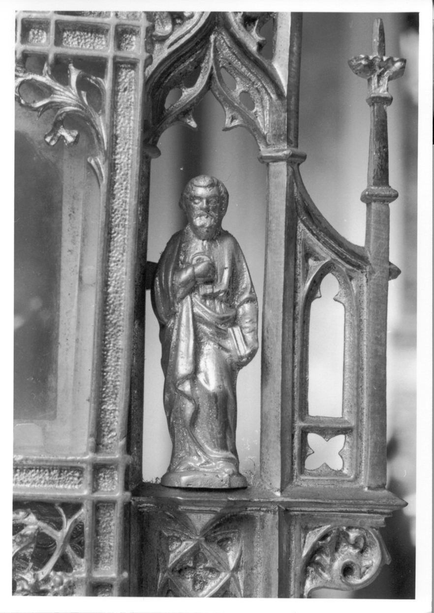 San Pietro Apostolo (statuetta, elemento d'insieme) - bottega lombarda (primo quarto sec. XX)