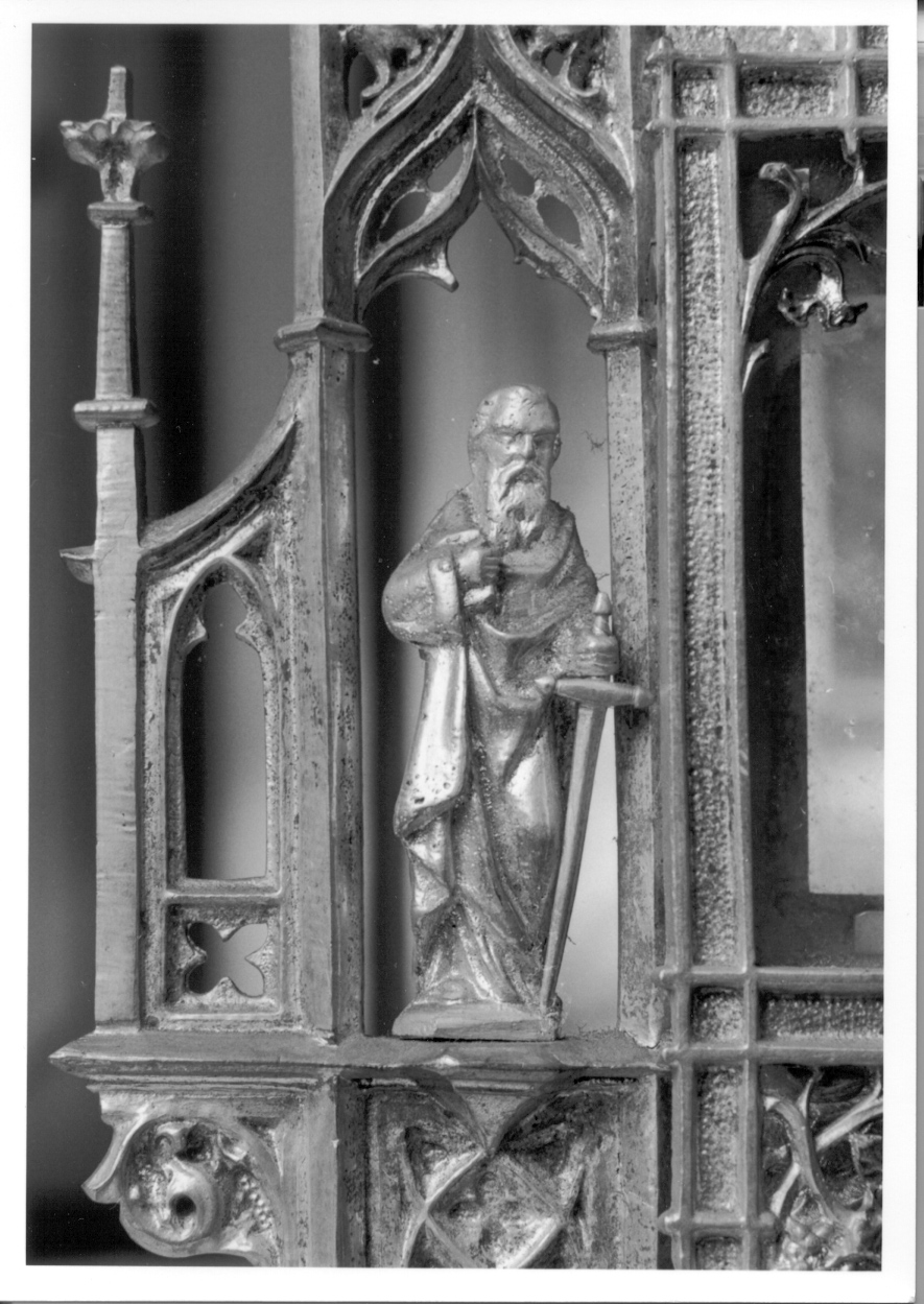 San Paolo Apostolo (statuetta, elemento d'insieme) - bottega lombarda (primo quarto sec. XX)