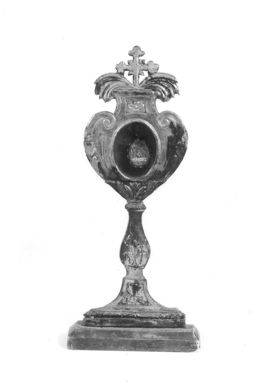 reliquiario - a ostensorio, opera isolata - produzione lombarda (seconda metà sec. XIX)