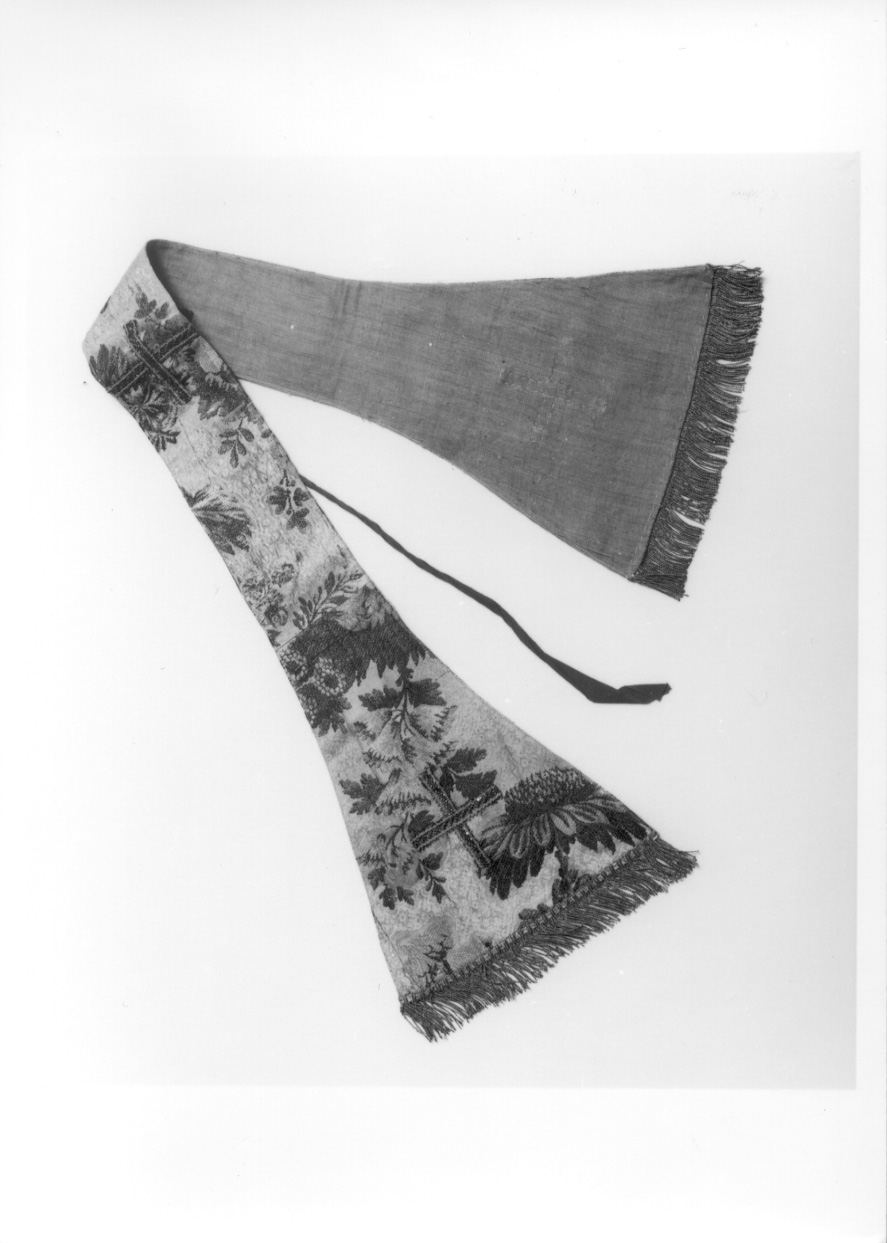 manipolo, elemento d'insieme - manifattura lionese (secondo quarto sec. XVIII)