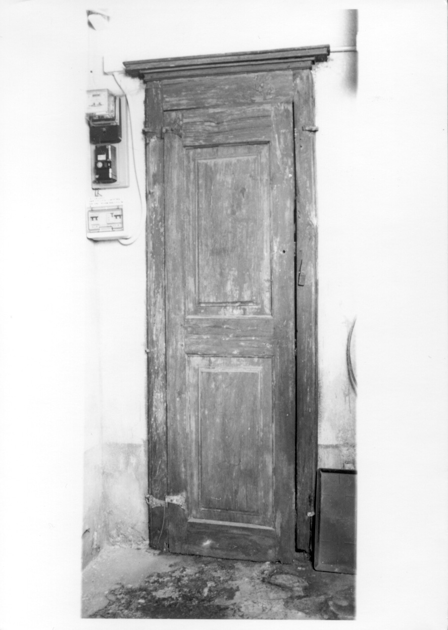 porta, opera isolata - bottega novarese (metà sec. XVII)