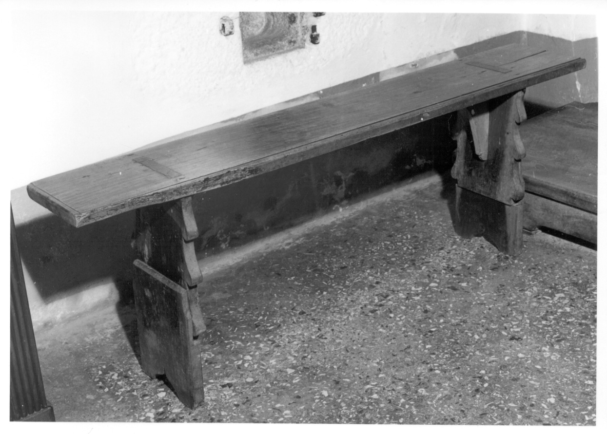 panca, opera isolata - ambito novarese (sec. XVIII)