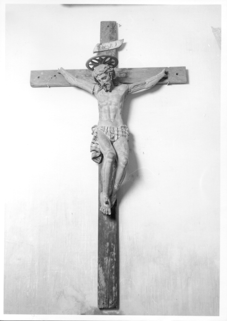Cristo crocifisso (crocifisso, opera isolata) - ambito novarese (metà sec. XVII)