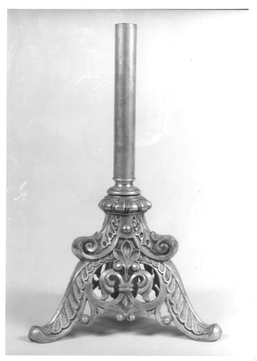 base per croce d'altare, opera isolata - ambito novarese (seconda metà sec. XIX)