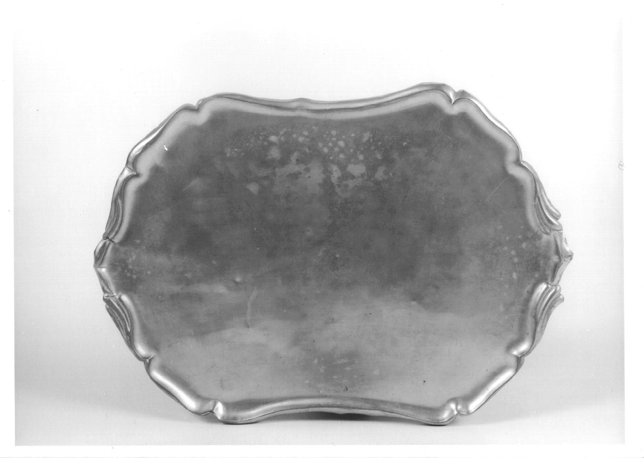 vassoio, opera isolata - ambito novarese (sec. XIX)