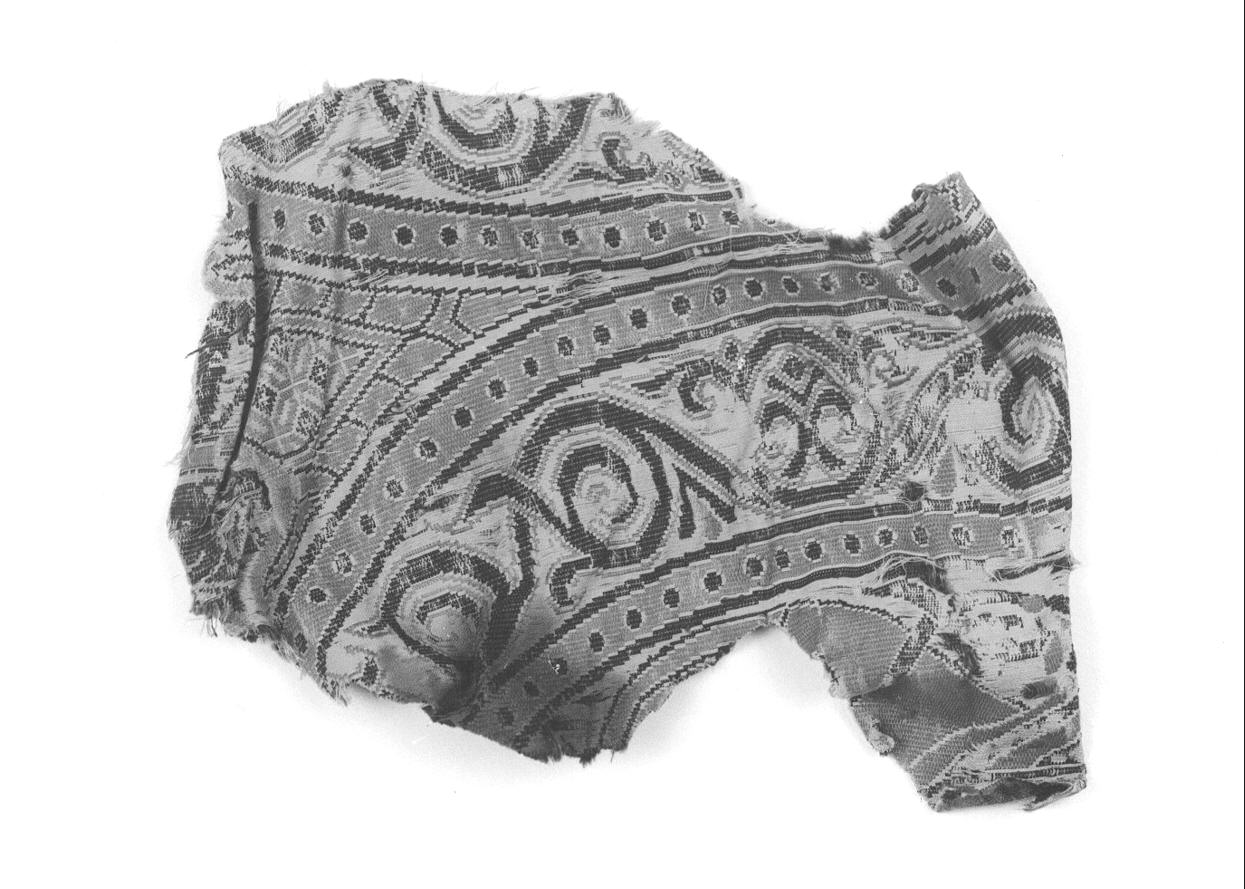 tessuto, frammento - manifattura spagnola (prima metà sec. XII)