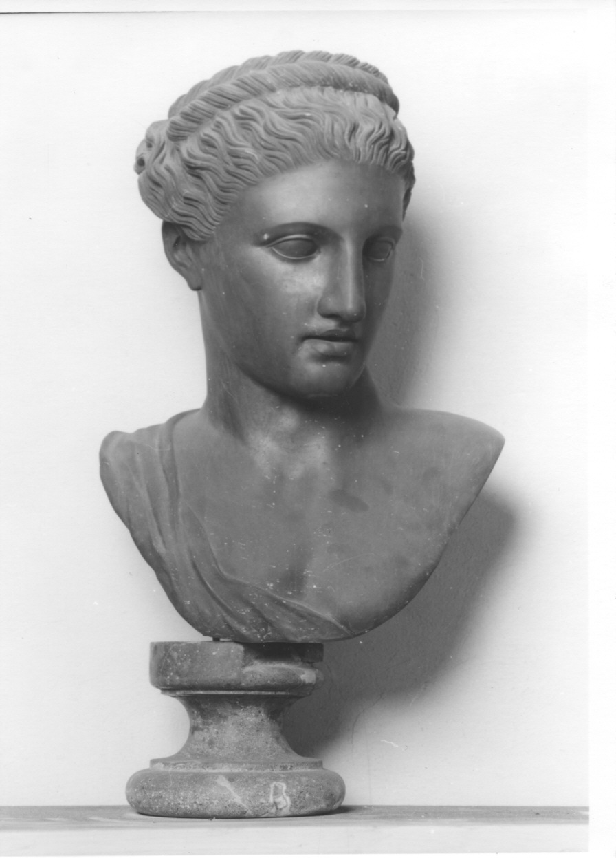 busto femminile (busto, opera isolata) - ambito napoletano (seconda metà sec. XIX)