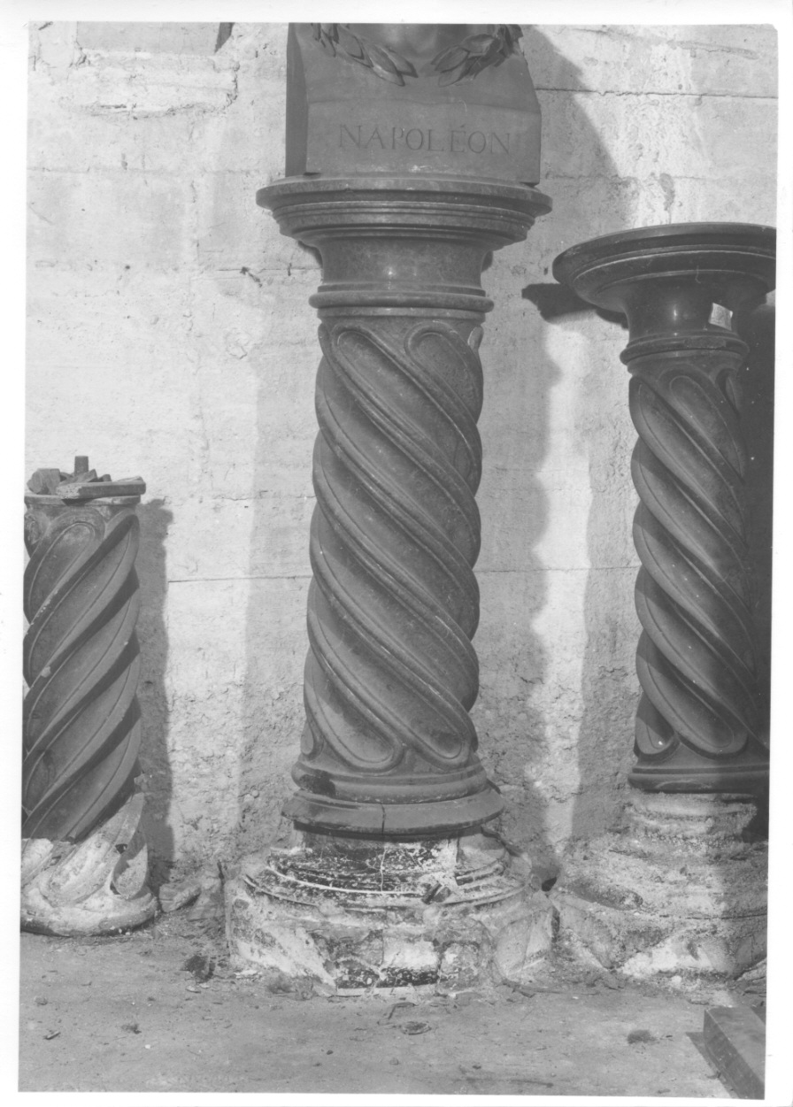 basamento, serie - produzione italiana (seconda metà sec. XIX)