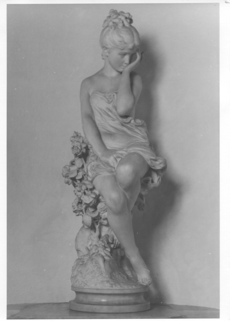 Psiche alata, Psiche (scultura, opera isolata) di Carnevale Antonio (seconda metà sec. XIX)