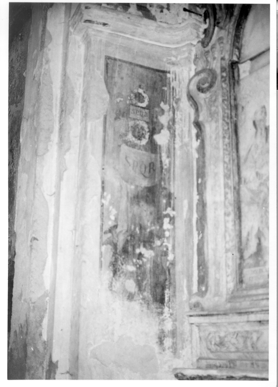 simboli della passione (dipinto, opera isolata) - ambito lombardo (terzo quarto sec. XVIII)