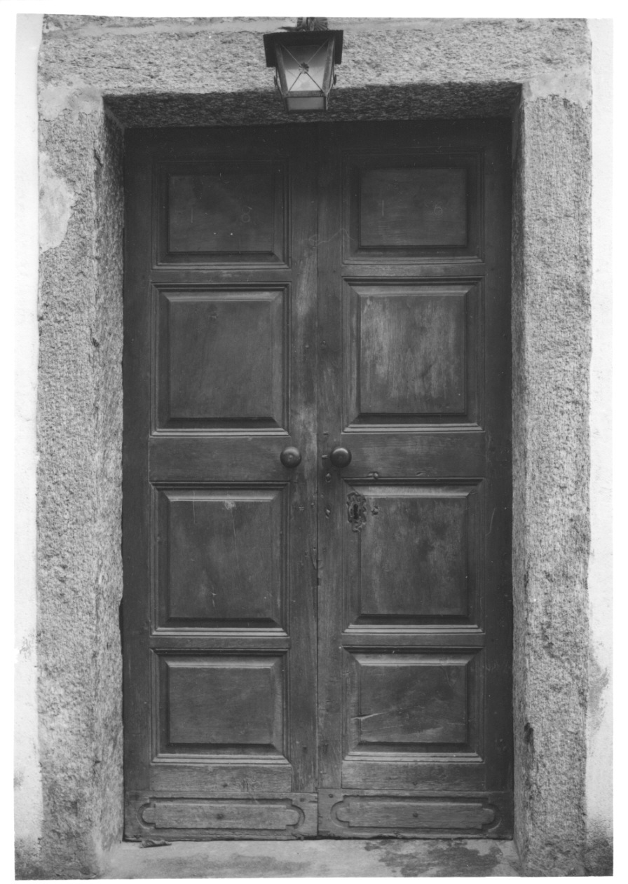 portone, opera isolata - ambito piemontese (primo quarto sec. XIX)