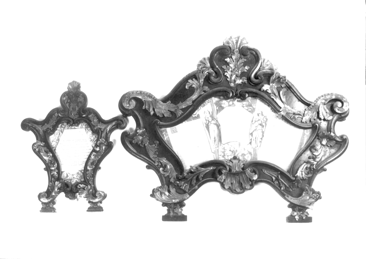 motivi decorativi vegetali (cartagloria, serie) - ambito ligure-piemontese (ultimo quarto sec. XVIII)