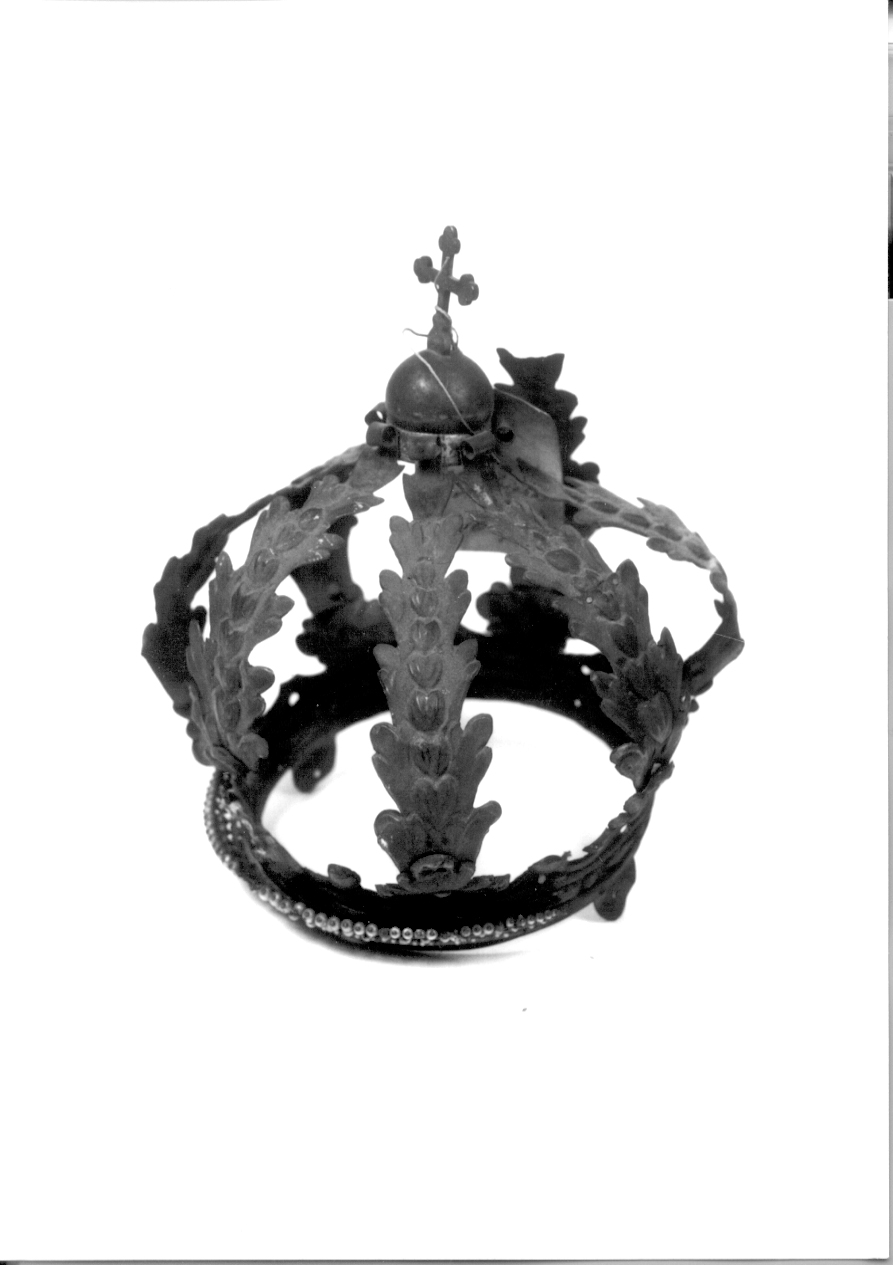 corona da statua, opera isolata di Biesta Domenico - ambito torinese (primo quarto sec. XIX)