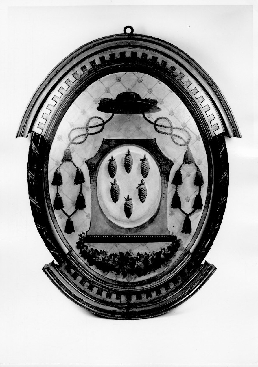 stemma del capitolo della cattedrale di Acqui (dipinto, opera isolata) - ambito ligure-piemontese (primo quarto sec. XX)