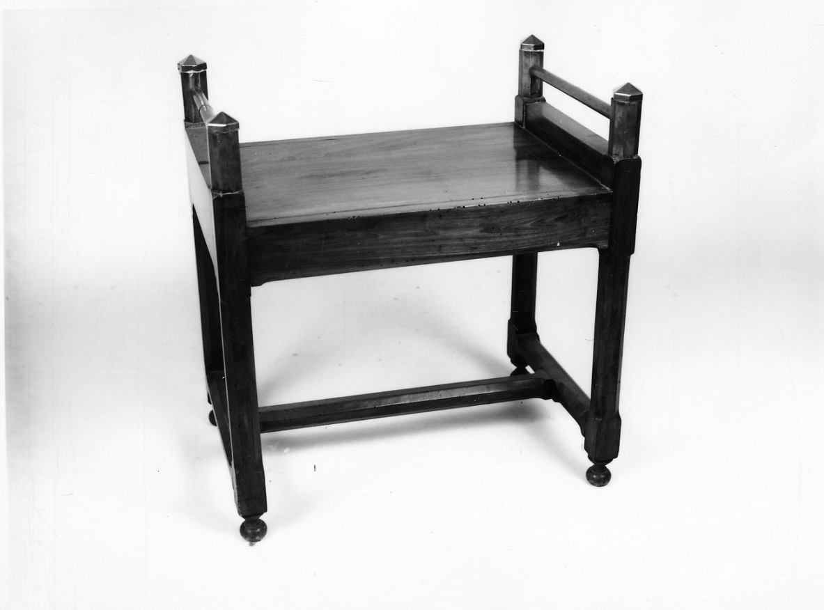 faldistorio, opera isolata - ambito ligure-piemontese (secondo quarto sec. XX)