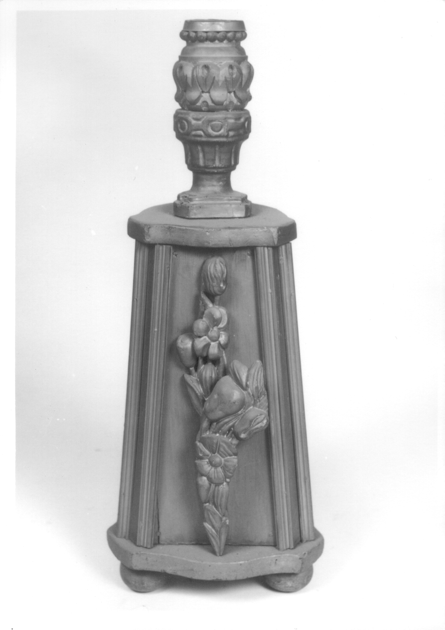 motivi decorativi vegetali (base, opera isolata) - ambito alessandrino (prima metà sec. XX)